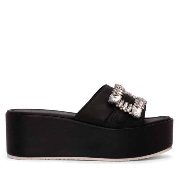 Dita Platform Leather Sandal - Picture 4 of 8